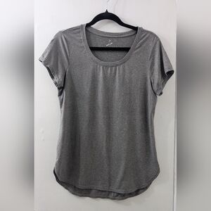Head Women's Gray Short Sleeve Top